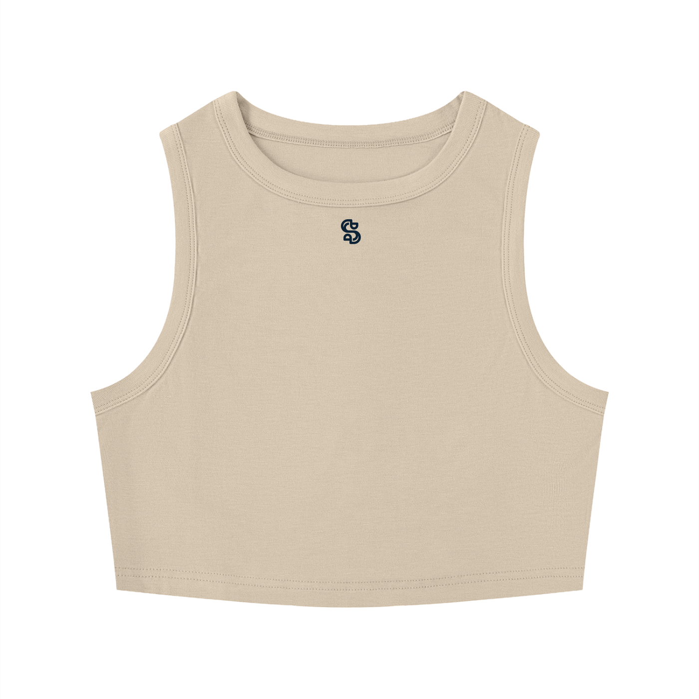 Women's Tight Crewneck Crop Tank Top