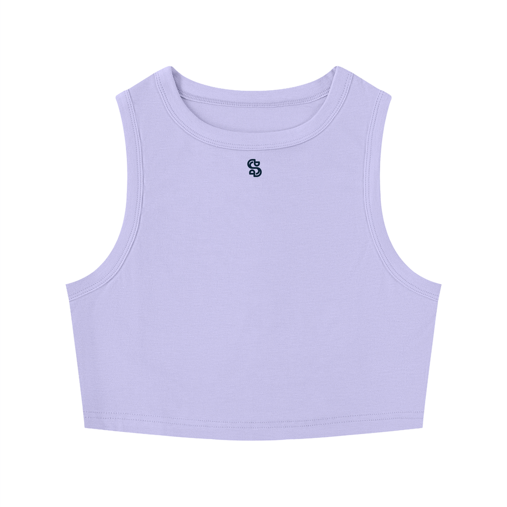 Women's Tight Crewneck Crop Tank Top