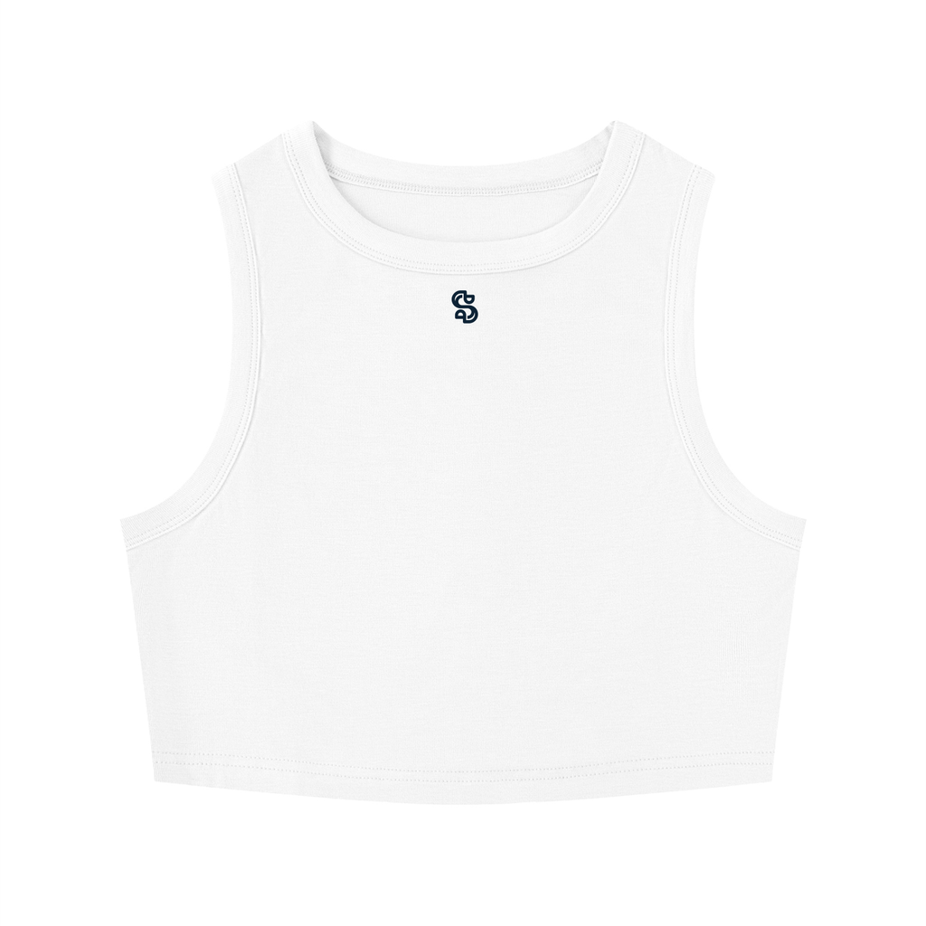 Women's Tight Crewneck Crop Tank Top