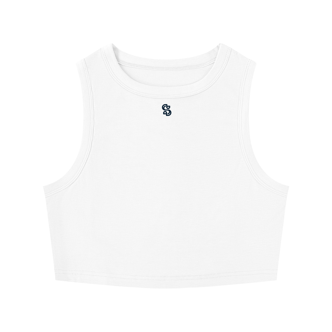 Women's Tight Crewneck Crop Tank Top