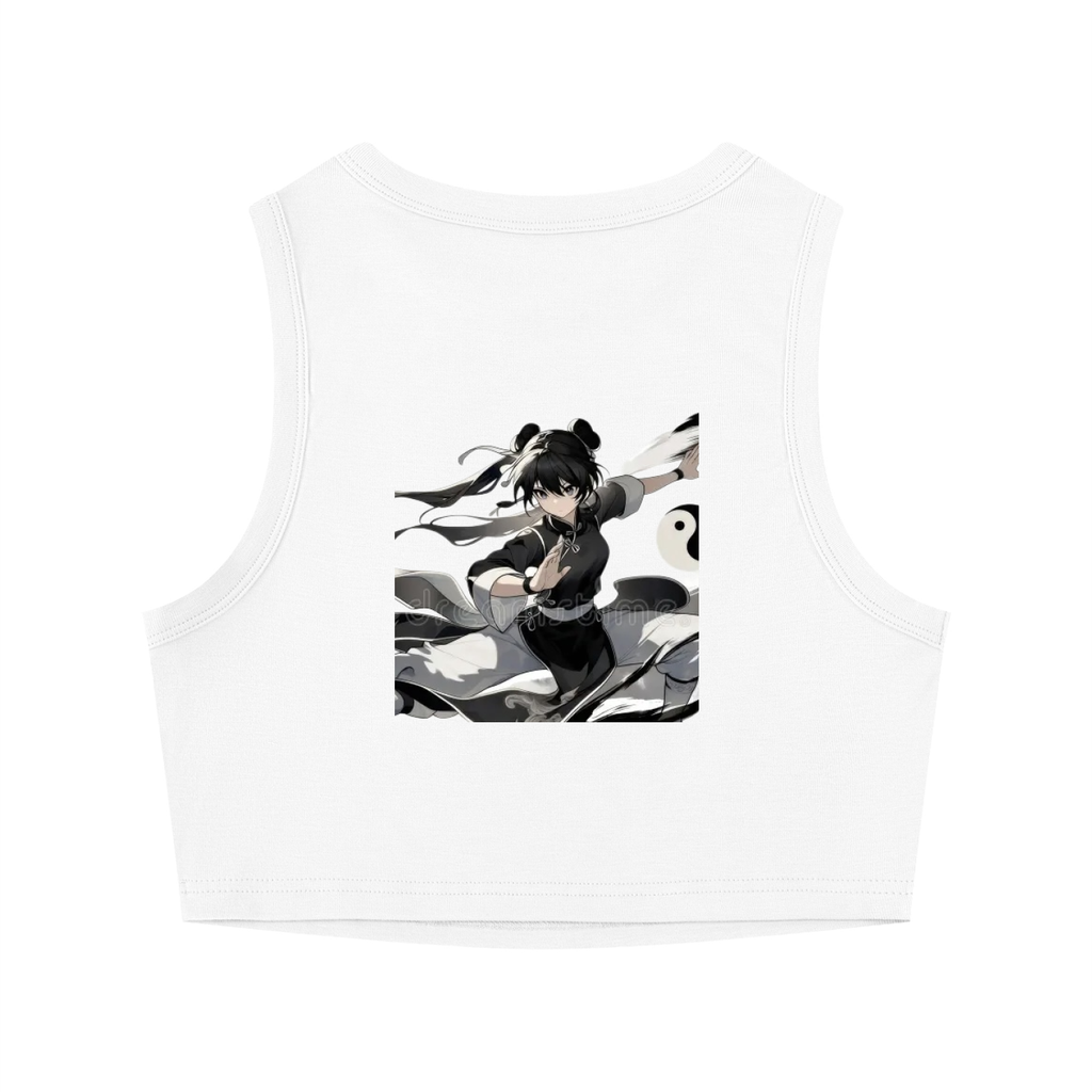 Women's Tight Crewneck Crop Tank Top